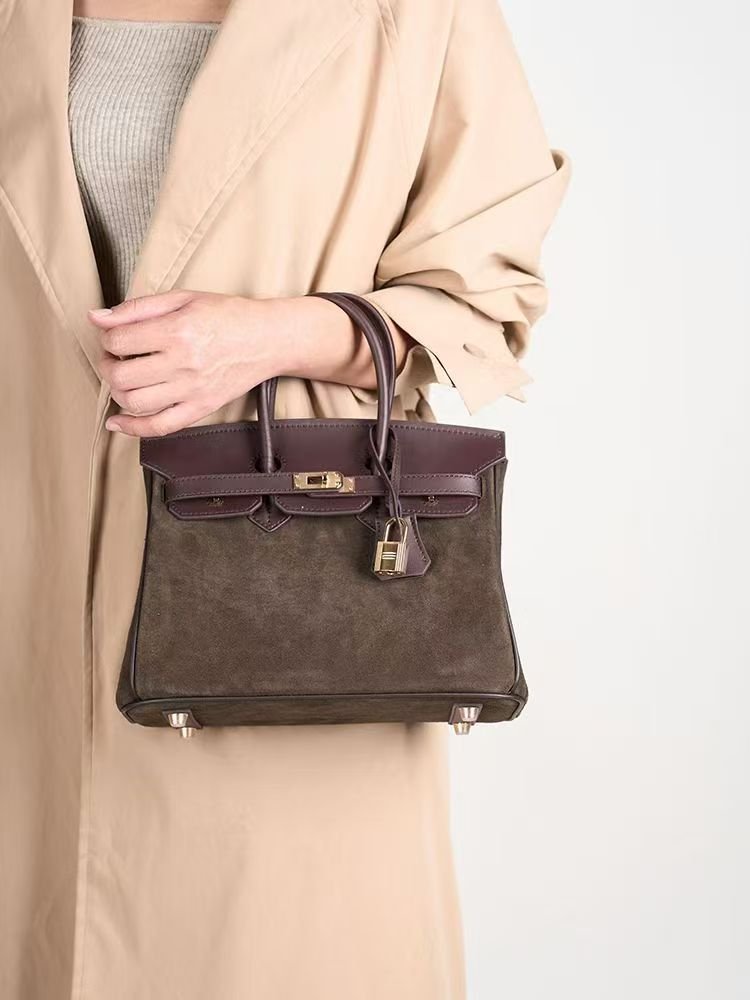 frosted leather bag - Image 8