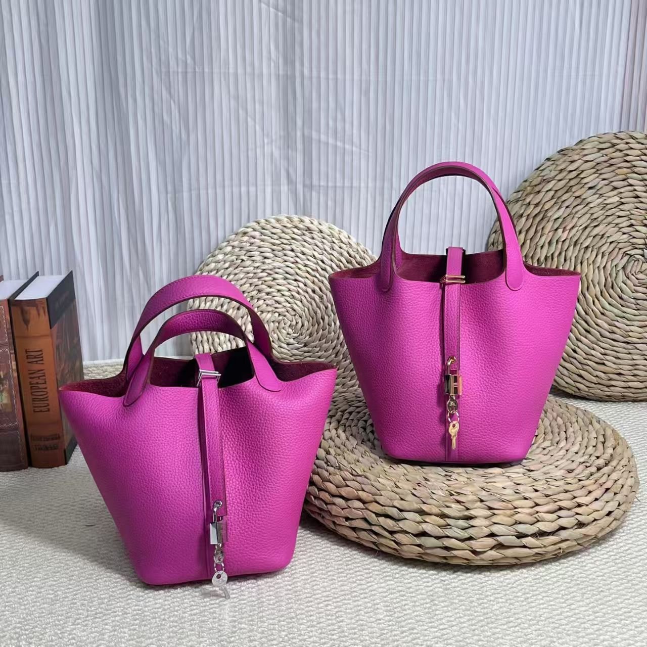 First-layer lychee multi-functional shoulder bag - Image 12