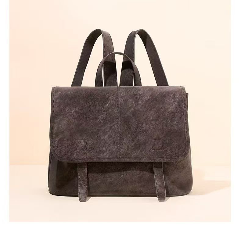 Suede Fashion Multifunctional Backpack