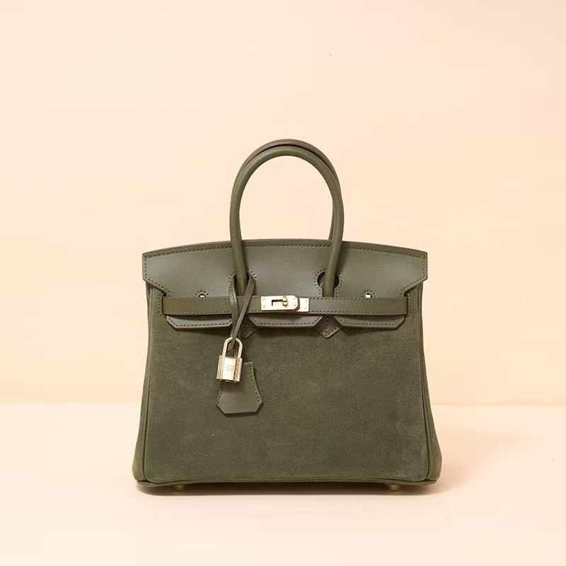 frosted leather bag - Image 2