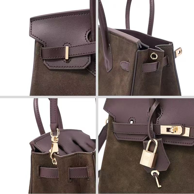 frosted leather bag - Image 3