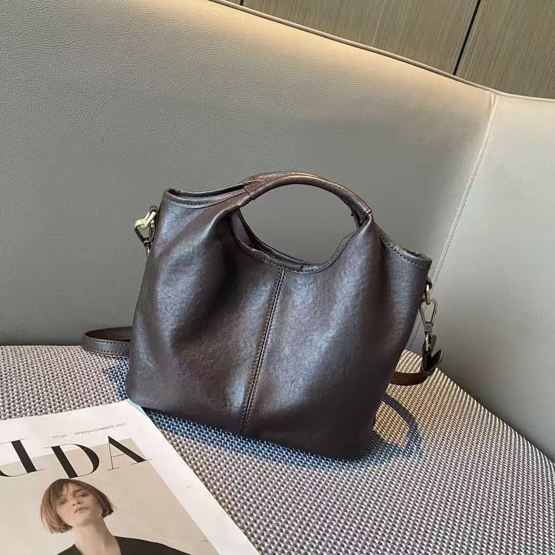 Bucket Retro Crossbody Bag - Image 3