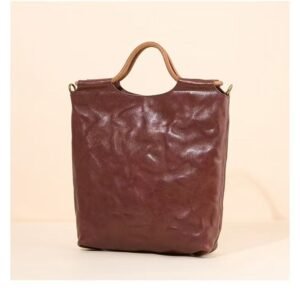 Genuine leather full-tree patina hand-scratched texture