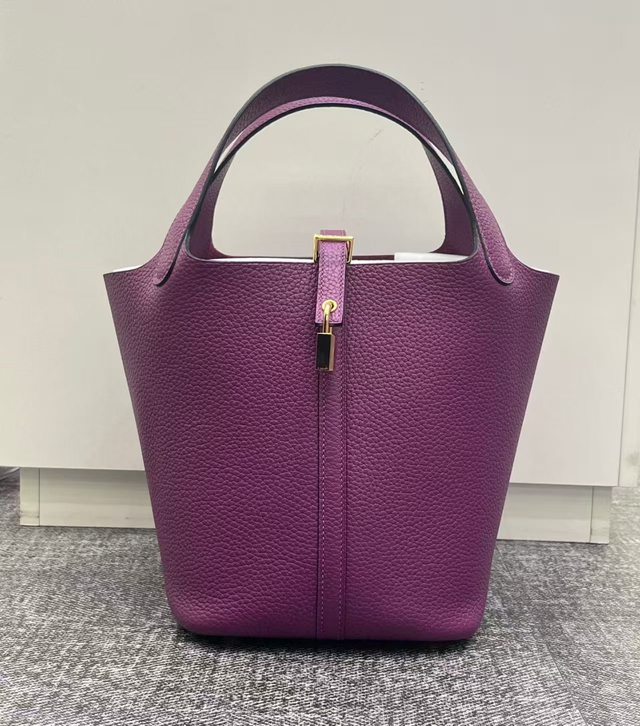 First-layer lychee multi-functional shoulder bag - Image 4