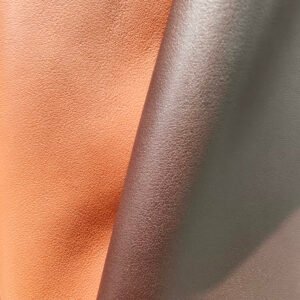 Leather supplier China Plain grain leather for bags