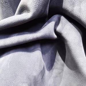 Top layer of rough-surfaced lychee pattern Suede Leather for shoes