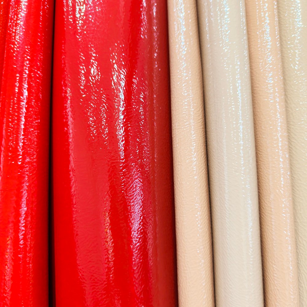 Factory direct leather Glossy wrinkled cowhide for shoes - Image 15