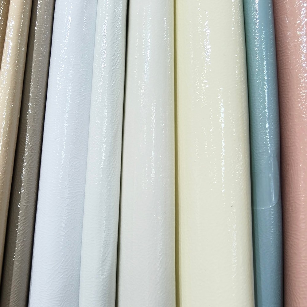 Factory direct leather Glossy wrinkled cowhide for shoes - Image 13